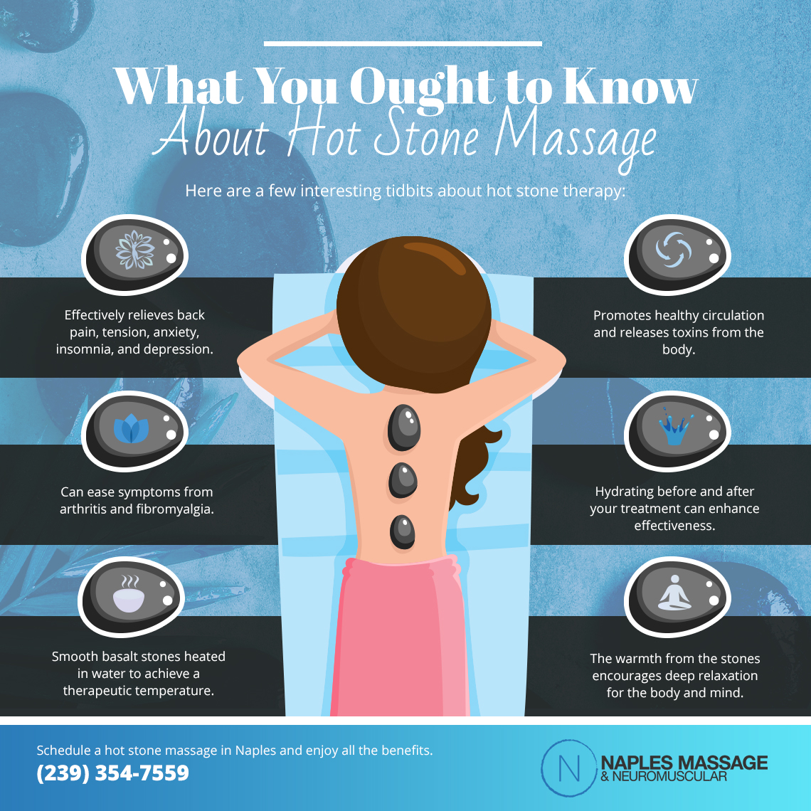 Health Benefits Of A Hot Stone Massage Chiropractic Blog 